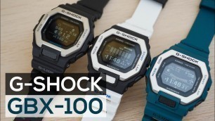 'Sleek & Beautiful G-Shock GBX-100 | Unboxing & Function walkthrough'