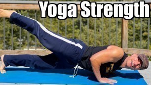 'Intense 20 Minute Full Body Yoga Strength Workout with Sean Vigue'