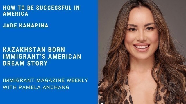 'How To Be Successful | Jade Kanapina, Kazakhstan born Fitness Coach, Model, And Motivational Speaker'