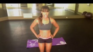 'Workout video 3- abs for people with back pain - Brittany Noelle Fitness'