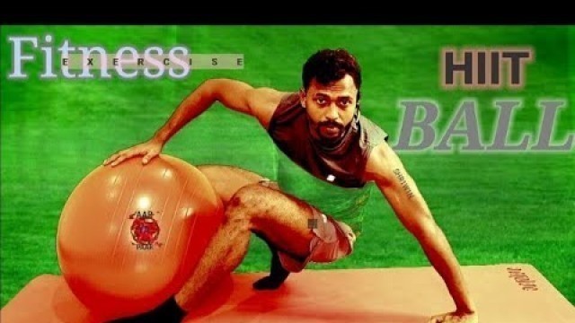 'BALL EXERCISES FOR STRONGER ABS [SHR1W1N] HOME WORKOUT PART-01'