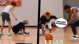 'LA Fitness Hoopers Wanted to FIGHT! EXPOSED Bad! GIO WISE MIC’D UP 5v5 Basketball'
