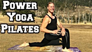 'Power Yoga Pilates | 40 Minute Workout | Sean Vigue Fitness'