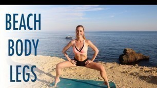 'Beach Body Leg Workout - 10 minutes toned Legs | TJ Wellness'