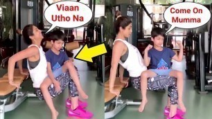'Shilpa Shetty Workout With Son Viaan Is Must Watch'