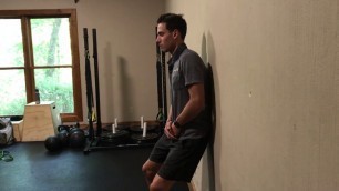 'Wall Mobility - Yoga Tune Up (YTU) Ball Hips & Glutes'