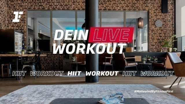 'Fitness First Live Workout - HIIT-Workout mit Philipp'
