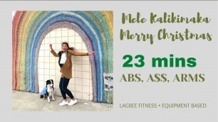 '23 mins total body workout // Lagree Fitness // Dec. 24, 2021'