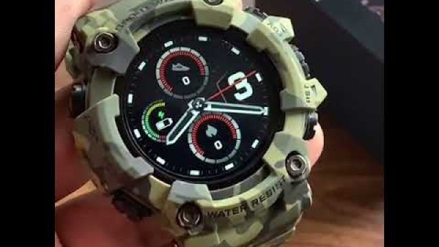 'G-Shock Smart Watch with heart rate and complete exercise tracker.'