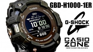 'Casio G-SHOCK GBD-H1000-1 Heart rate measurement smartwatch Module 3475'