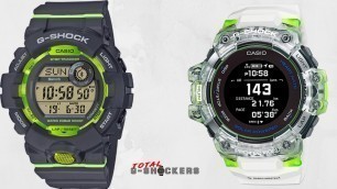 'Casio G-Shock G-SQUAD GBD800-8 vs G-Shock Digital Heart Rate Monitor Smartwatch GBDH1000-7A9'