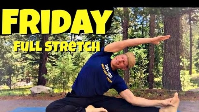 'Day 5 - Full Body Yoga Stretch | 7 Day Yoga Challenge | Sean Vigue Fitness'