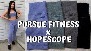 'PURSUE FITNESS x HOPESCOPE / I bought EVERYTHING!!'