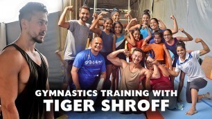 'Tiger Shroff Gymnastics Training | Moves and Tricks'