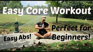 '8 min Beginner Core Workout - Sean Vigue'