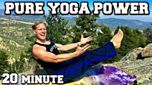 '20 Minute Power Yoga for Weight Loss Workout - Sean Vigue'