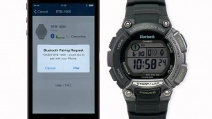 'Как соединить часы CASIO G-SHOCK STB-1000 с приложением Wahoo Fitness v4.0.1'