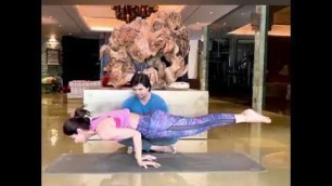 'Shilpa Shetty Doing Yoga'