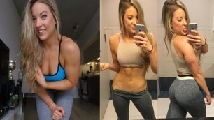 'Katie Crewe - Sexy Fitness Model / Best Cardio Exercises & Full Workout'