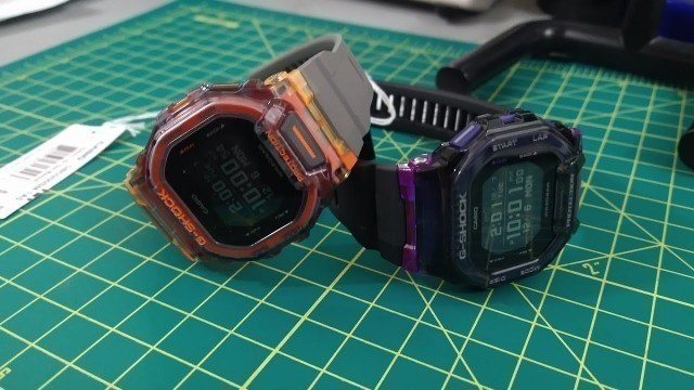 'Casio G-Shock \"SQUAD\" GBD200SM-1A5 & GBD200SM-1A6'