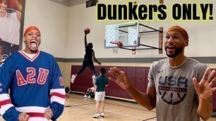 'PRO DUNKERS Take Over LA Fitness'