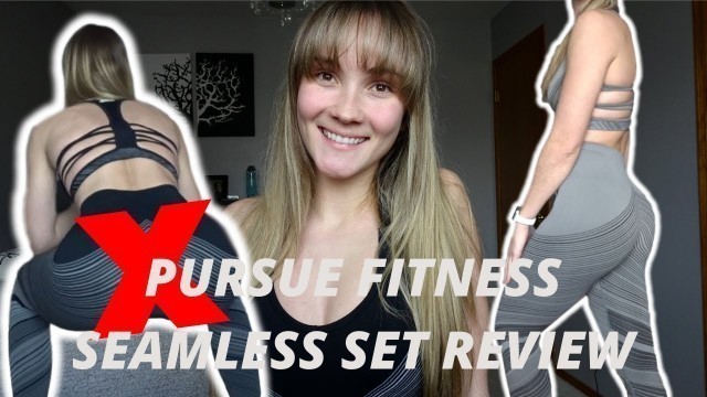 'PURSUE FITNESS NEW SEAMLESS SETS 2020 REVIEW'