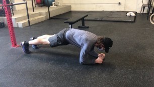 'Front Plank | Born Fitness'