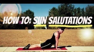 'Yoga Sun Salutations for Beginners with Sean Vigue Fitness'