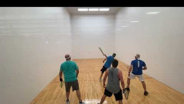 '2022- Game 3 Racquettball Amir/Brandon vs. Miguel/Alex at La Fitness Austin Texas. 03.02.2022'