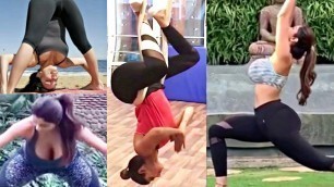 'Shilpa Shetty AMAZING Yoga Poses At The Age Of 43!'