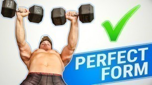 'How To: Dumbbell Bench Press | 3 GOLDEN RULES'