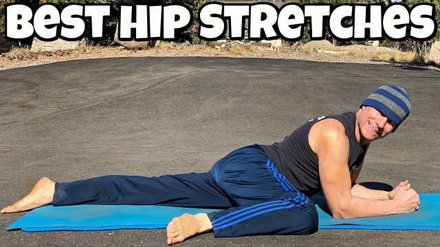 'Best Hip & Low Back Yoga Stretches (15 Min) Increase Flexibility & Mobility - Sean Vigue'