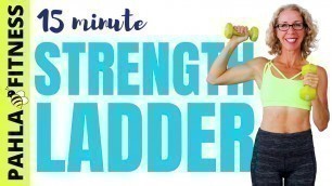 '15 Minute SCULPTING STRENGTH | Weight Training Workout with Warm Up'