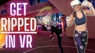 'BEST VR Fitness Game 2022 - LES MILLS BODYCOMBAT on Quest 2'