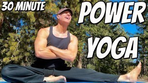 '30 minute Full Body Power Yoga Workout with Sean Vigue'