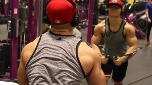 'Epic Upper Body Bodybuilding Workout at Planet Fitness'