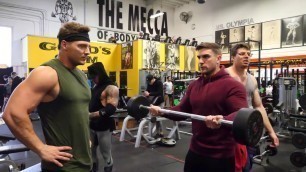 'Steve Cook and Ryan Terry Arms Workout || Ryan VS Steve ||'