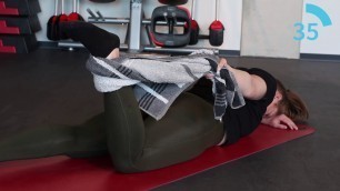 'GYM B7 | Beweglichkeits-Fitness-Staffel für zuhause | Oberschenkelvorderseite | Übung 7'