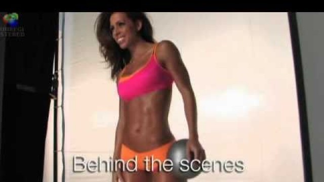 'Fitness RX magazine (behind the scenes) Chady Dunmore'