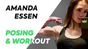 'Amanda Essen - Exciting Workout With Posing - [Pozedown]'