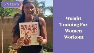 'Weight Training For Women Workout - Brittany Noelle Fitness'