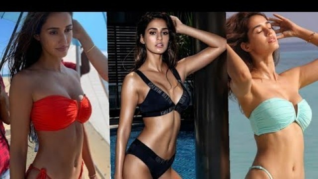 'Disha Patani Bikini look Collection ! Hot and sexy ! #fitness #Beach #bollywood  #actress'