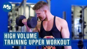 'Scott Herman\'s High Volume Training Upper Workout'