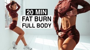 '20 MIN KILLER FULL BODY HIIT Workout - Sweaty Cardio & Strength without Equipment'