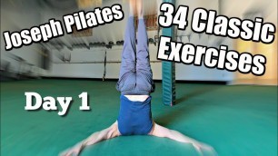 'Day 1 - Classic Pilates Mat Class | 7 Day Pilates Challenge | Sean Vigue Fitness'