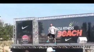 'Step Ludovic saada ibiza fitness beach 2014 (Fr)'