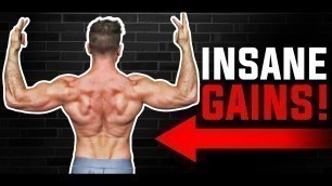 'BACK: The ONLY TWO Exercises You Need For GROWTH! | THICKNESS & WIDTH'
