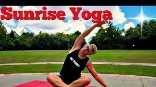 'Yoga for Complete Beginners - 30 minute Yoga Class #sunriseyoga #morningyoga'