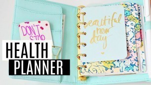 'My Health And Fitness Planner! (How I Keep Track of Diet + Exercise)'