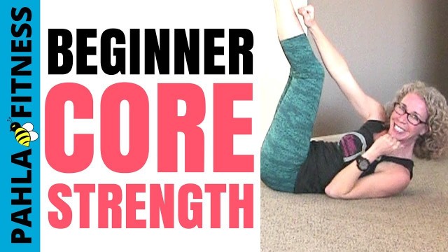 'Beginner CORE + More on the FLOOR | 20 Minute Full Length ABS + BUTT Toning Workout for BEGINNERS'